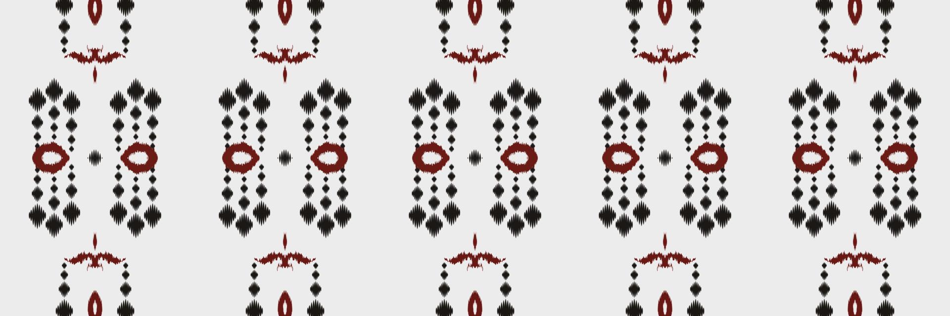 Batik Textile Motif ikat designs seamless pattern digital vector design for Print saree Kurti Borneo Fabric border brush symbols swatches designer