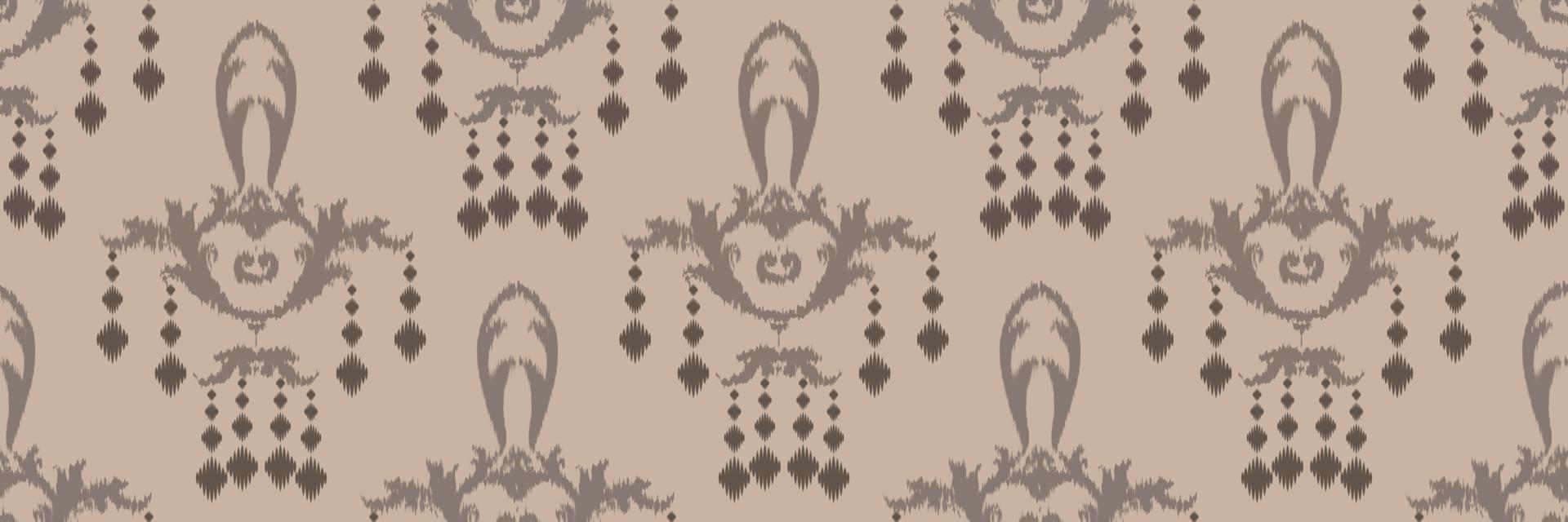 Ikat Damask Scandinavian embroidery, ikat seamless pattern tribal abstract, Motif Vector Digital textile Asian Design ancient art for Prints Fabric saree Mughal Swaths texture Kurti Kurtis Kurtas