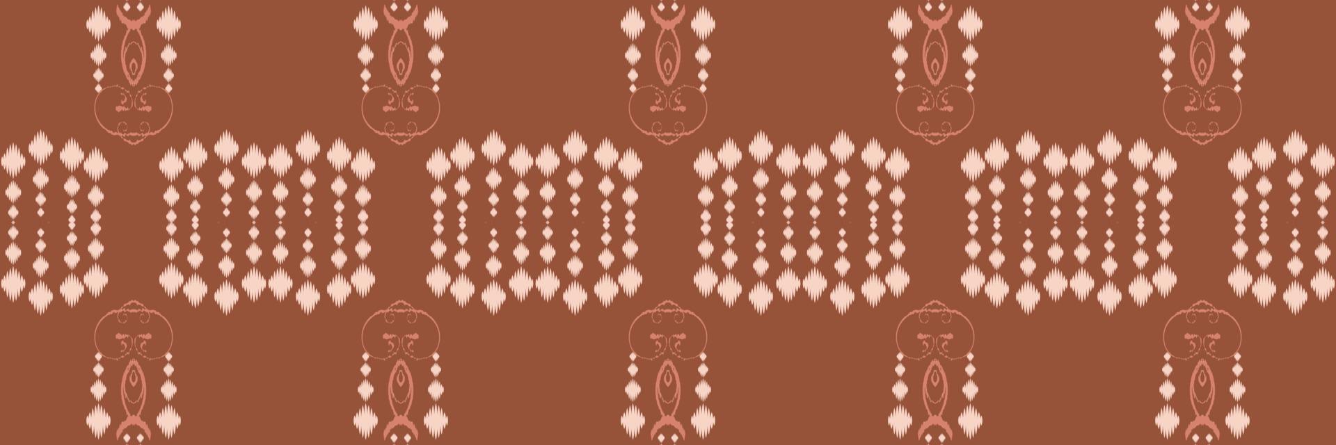 Batik Textile Motif African ikat seamless pattern digital vector design for Print saree Kurti Borneo Fabric border brush symbols swatches party wear