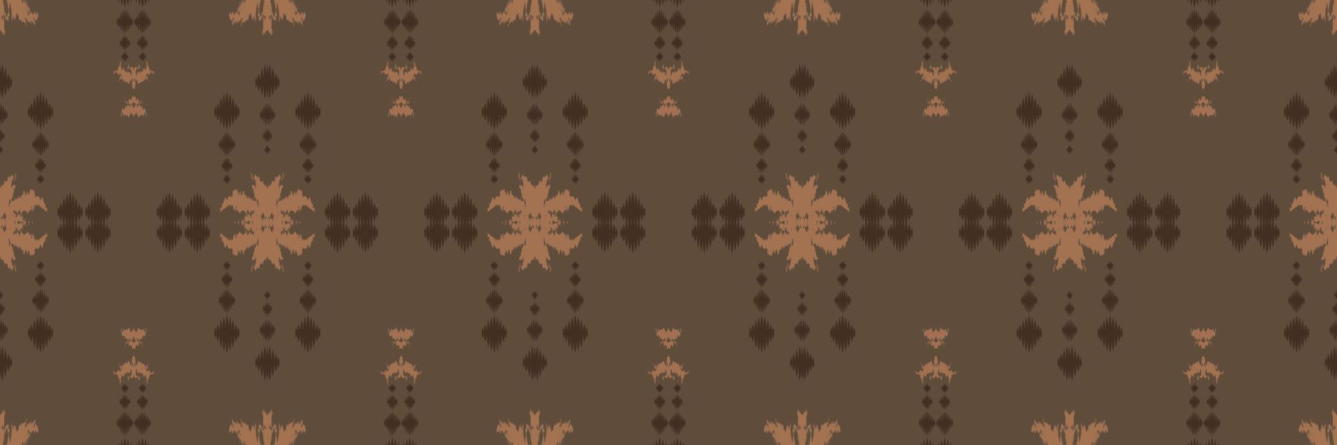 batik textil ikat rayas de patrones sin fisuras diseño vectorial digital para imprimir saree kurti borneo borde de tela símbolos de pincel muestras de algodón vector