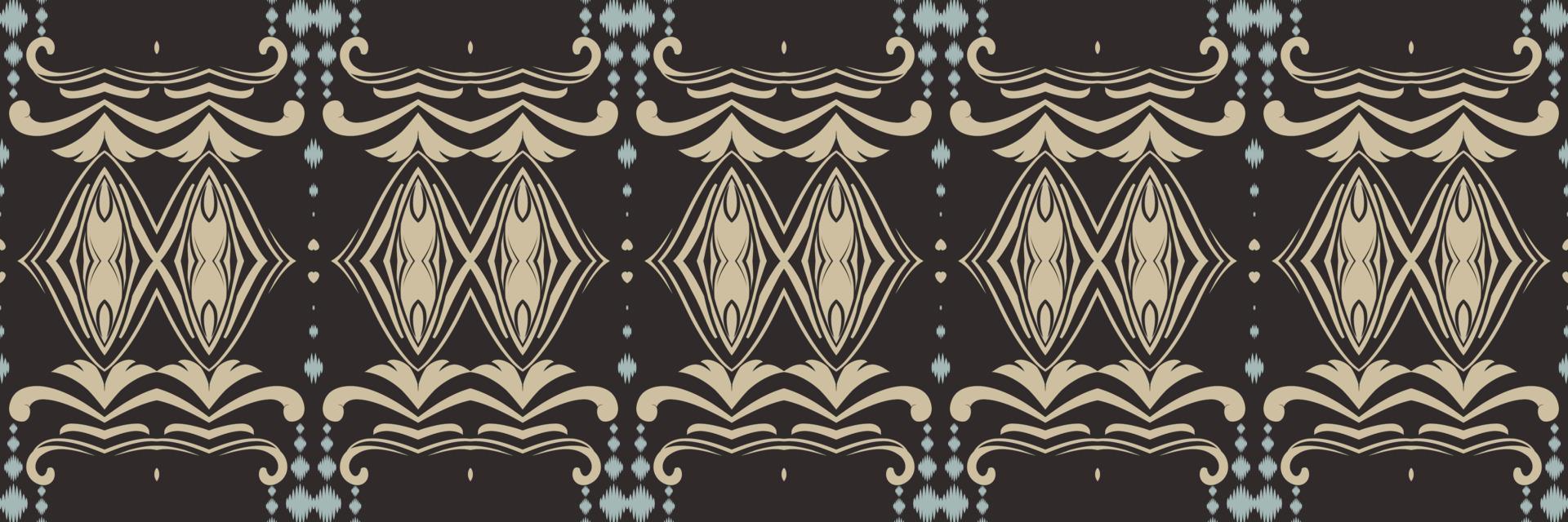 Ikat designs tribal chevron Seamless Pattern. Ethnic Geometric Batik Ikkat Digital vector textile Design for Prints Fabric saree Mughal brush symbol Swaths texture Kurti Kurtis Kurtas
