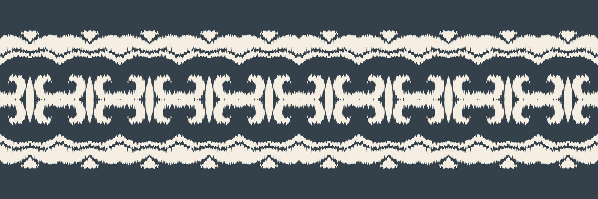 Ikat floral tribal chevron Seamless Pattern. Ethnic Geometric Batik Ikkat Digital vector textile Design for Prints Fabric saree Mughal brush symbol Swaths texture Kurti Kurtis Kurtas