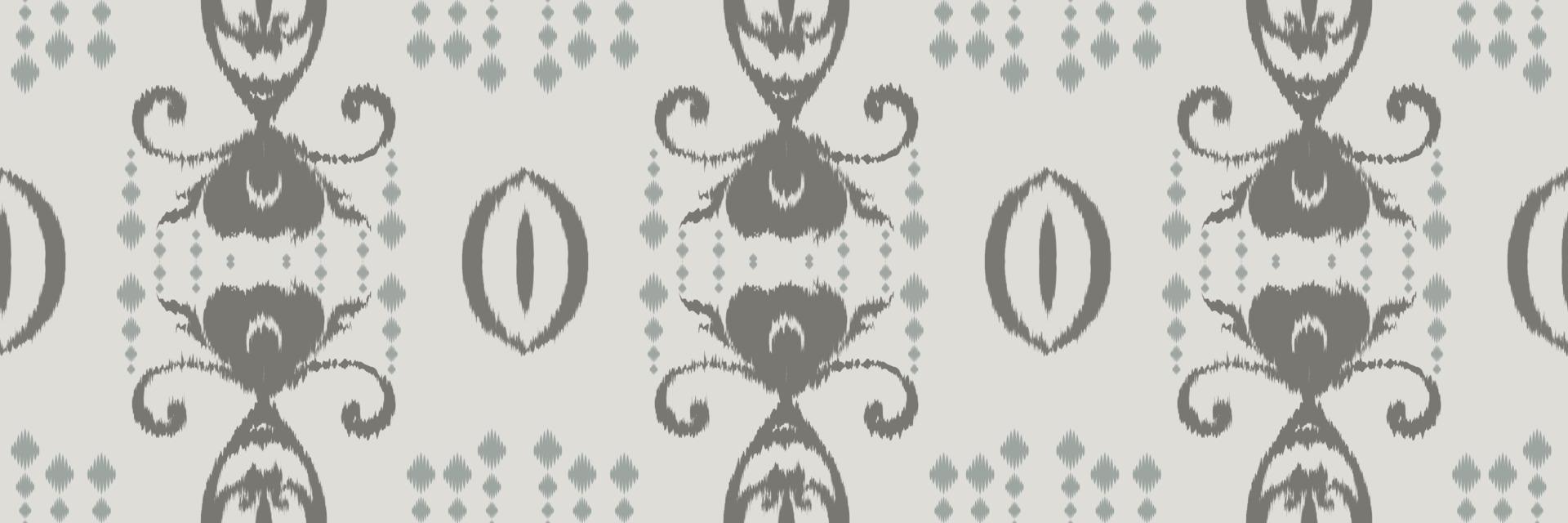Motif ikat design batik textile seamless pattern digital vector design for Print saree Kurti Borneo Fabric border brush symbols swatches designer