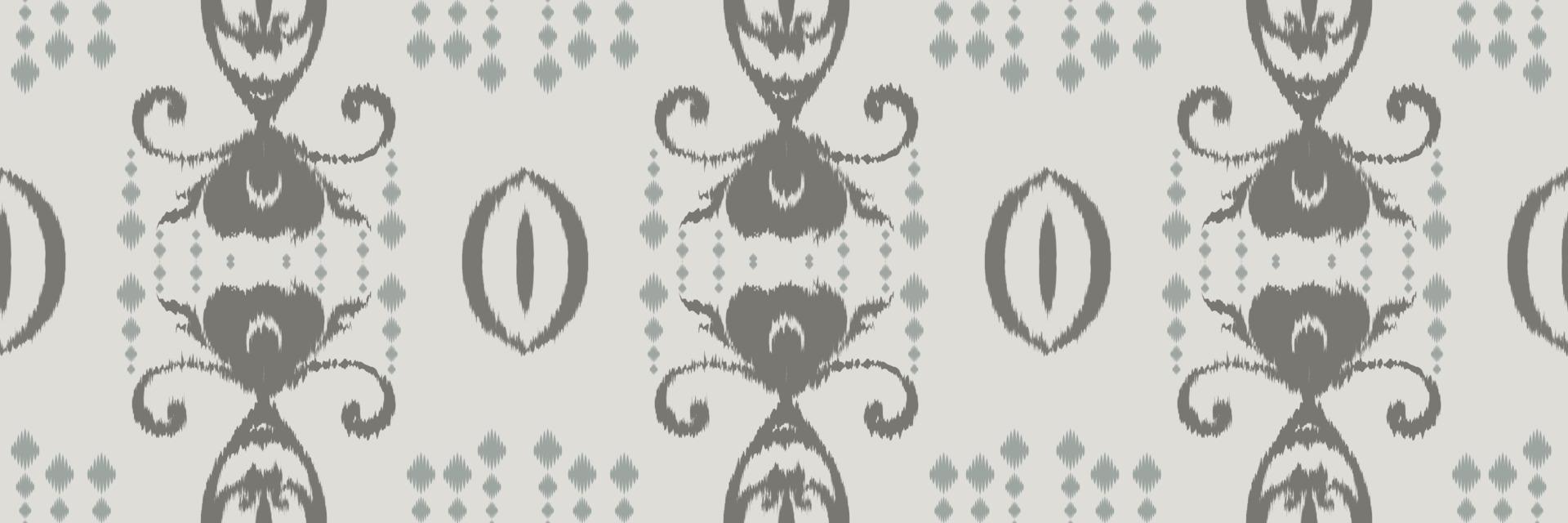 Motif ikat design batik textile seamless pattern digital vector design for Print saree Kurti Borneo Fabric border brush symbols swatches designer