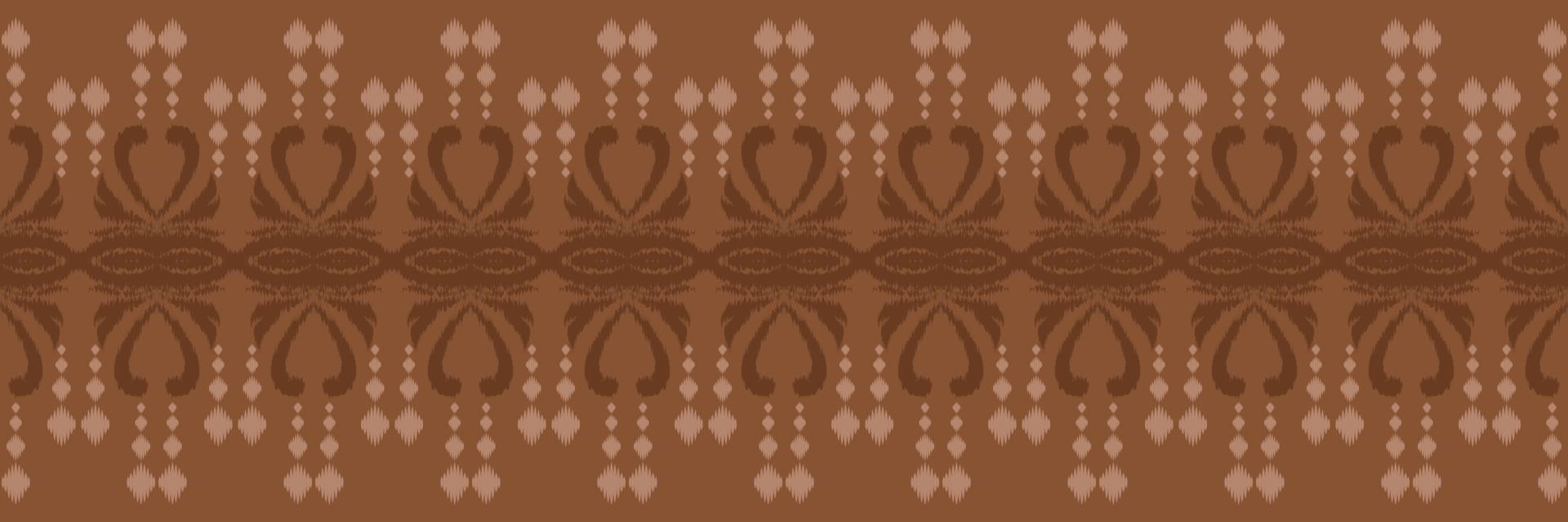 ikat tejido tribal patrón abstracto sin fisuras. étnico geométrico ikkat batik vector digital diseño textil para estampados tela sari mughal cepillo símbolo franjas textura kurti kurtis kurtas