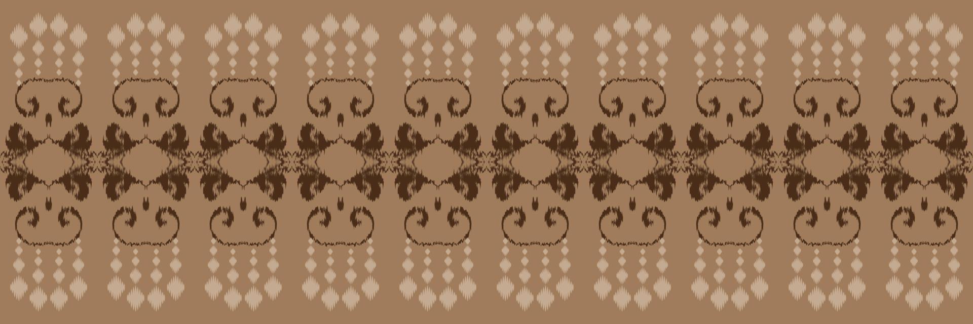 Ikat fabric tribal African Seamless Pattern. Ethnic Geometric Ikkat Batik Digital vector textile Design for Prints Fabric saree Mughal brush symbol Swaths texture Kurti Kurtis Kurtas