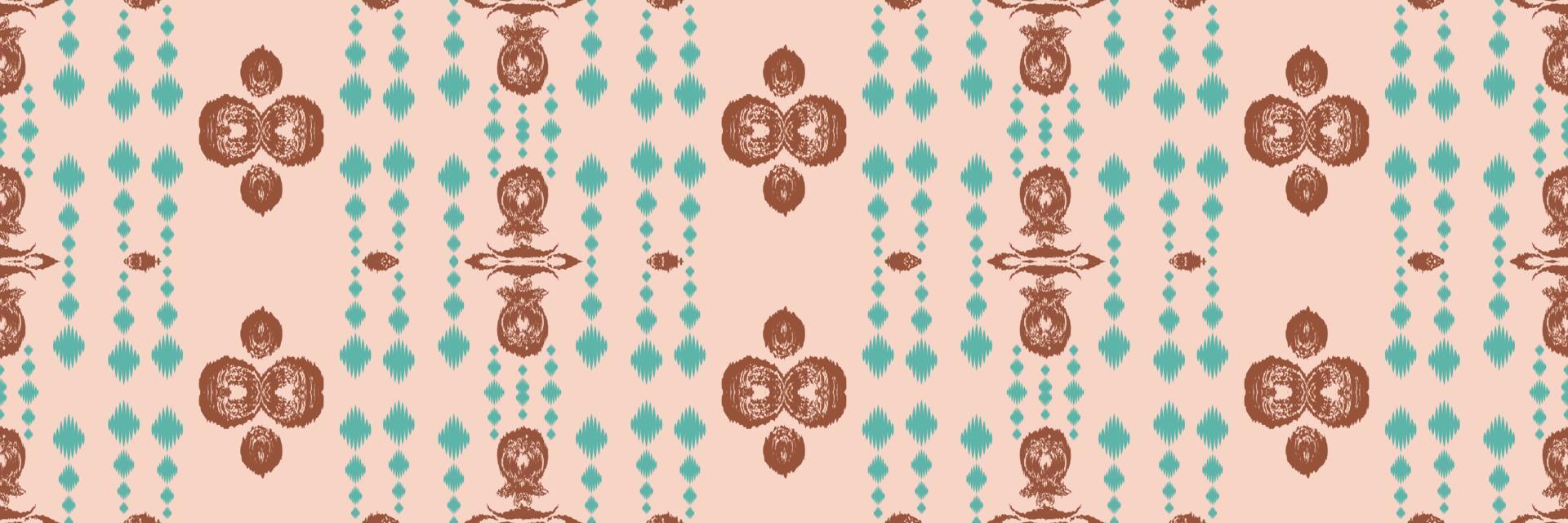Batik Textile Motif ikat damask seamless pattern digital vector design for Print saree Kurti Borneo Fabric border brush symbols swatches designer