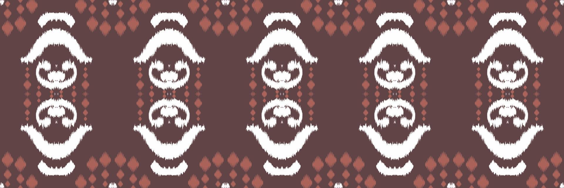 Batik Textile Motif ikat stripes seamless pattern digital vector design for Print saree Kurti Borneo Fabric border brush symbols swatches cotton