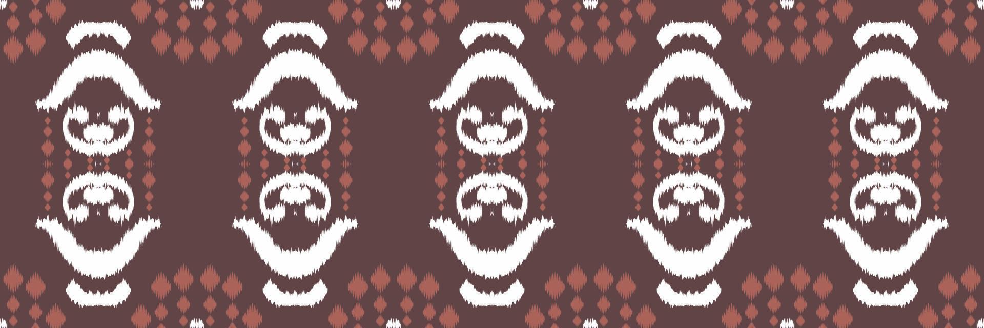 Batik Textile Motif ikat stripes seamless pattern digital vector design for Print saree Kurti Borneo Fabric border brush symbols swatches cotton