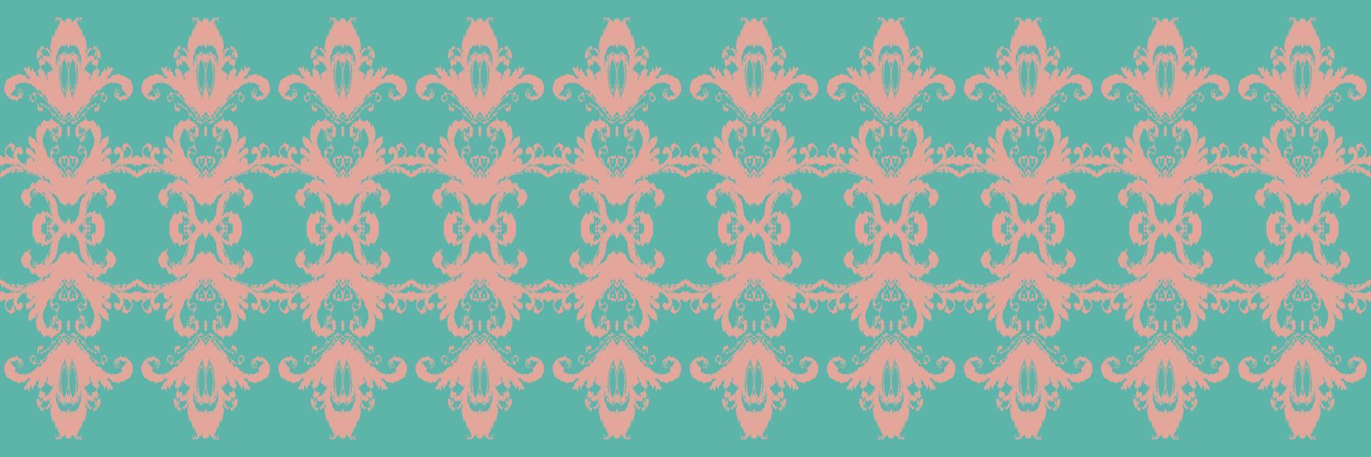 Batik Textile Motif ikat damask seamless pattern digital vector design for Print saree Kurti Borneo Fabric border brush symbols swatches party wear