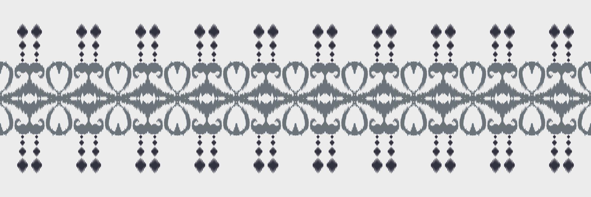 Ikat fabric tribal cross Seamless Pattern. Ethnic Geometric Batik Ikkat Digital vector textile Design for Prints Fabric saree Mughal brush symbol Swaths texture Kurti Kurtis Kurtas