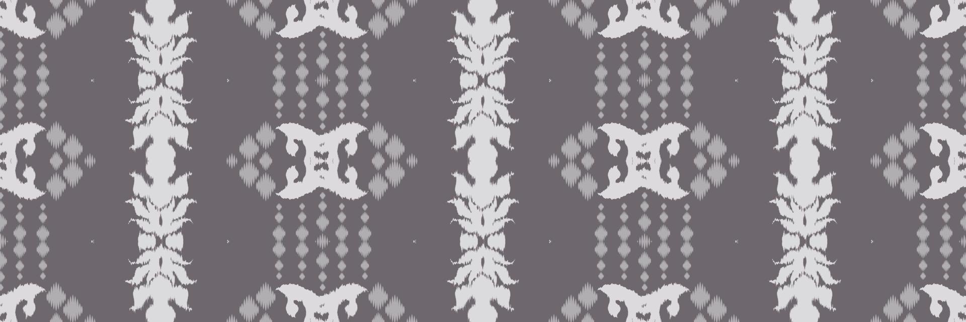 Batik Textile Ikkat or ikat designs seamless pattern digital vector design for Print saree Kurti Borneo Fabric border brush symbols swatches designer