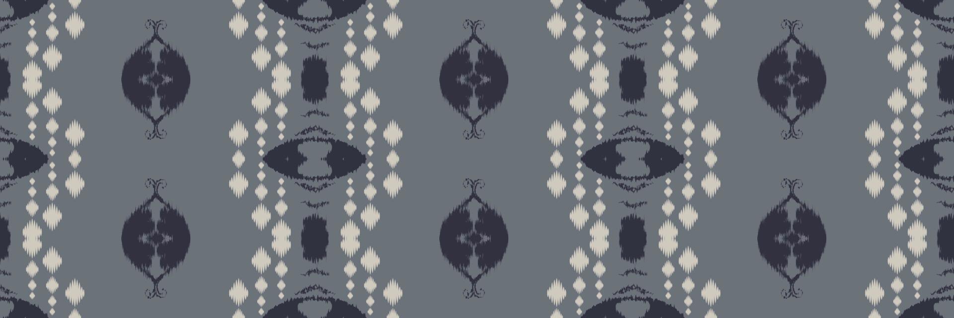 motivo textil batik ikat flor patrón sin costuras diseño vectorial digital para imprimir saree kurti borde de tela símbolos de pincel muestras ropa de fiesta vector