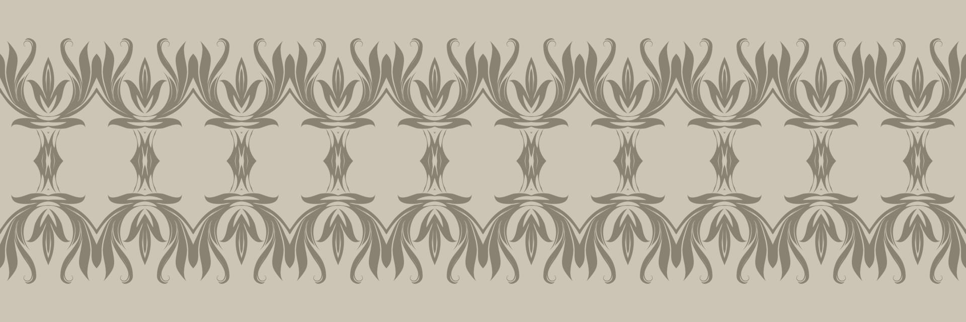Batik Textile Motif ikat designs seamless pattern digital vector design for Print saree Kurti Borneo Fabric border brush symbols swatches designer