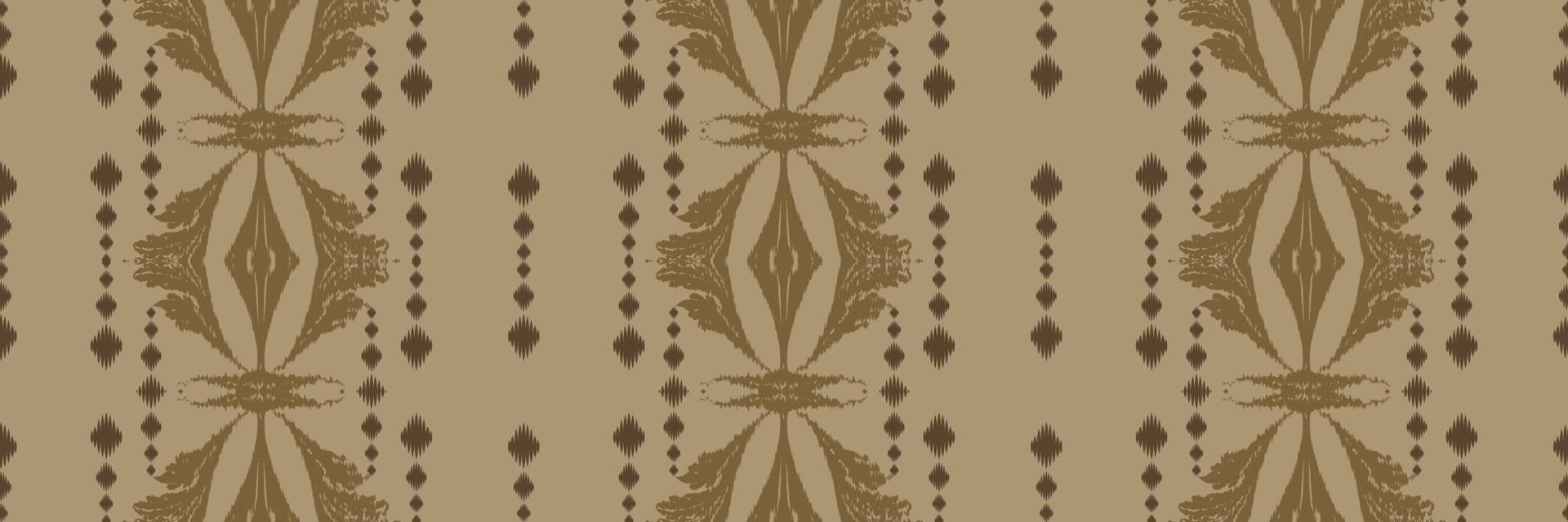 Batik Textile Ethnic ikat stripes seamless pattern digital vector design for Print saree Kurti Borneo Fabric border brush symbols swatches designer