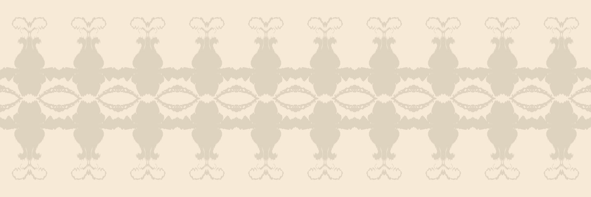 Batik Textile ikat texture seamless pattern digital vector design for Print saree Kurti Borneo Fabric border brush symbols swatches party wear
