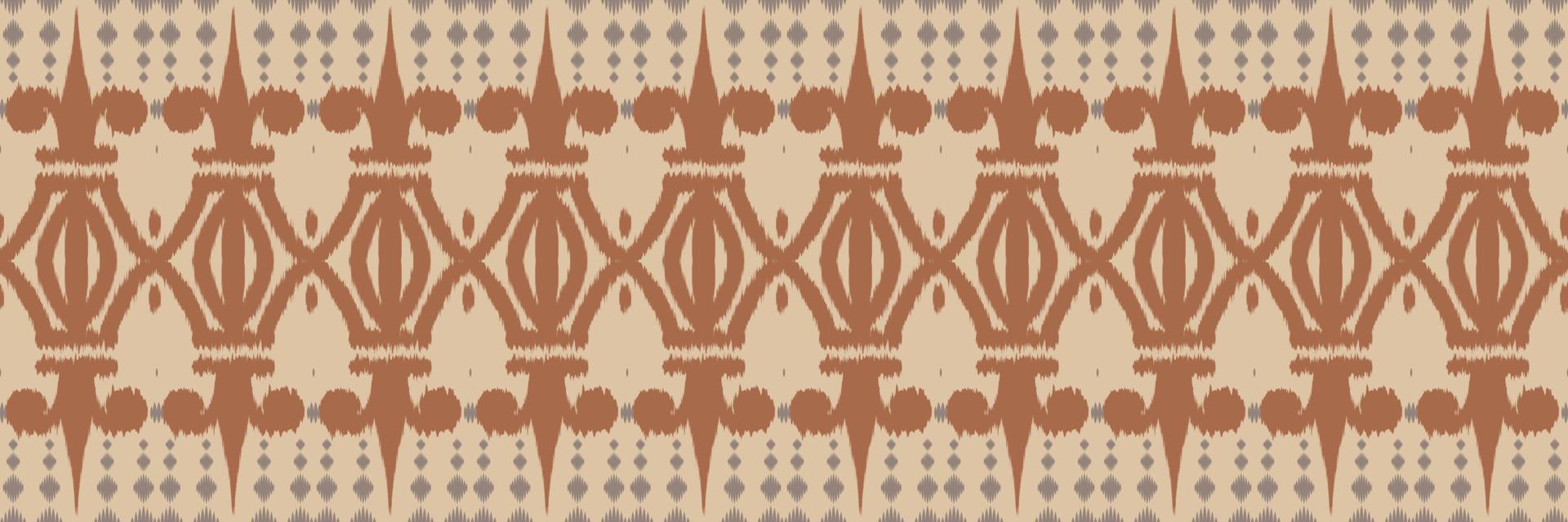 ikat tejido tribal patrón abstracto sin fisuras. étnico geométrico batik ikkat vector digital diseño textil para estampados tela sari mogol cepillo símbolo franjas textura kurti kurtis kurtas