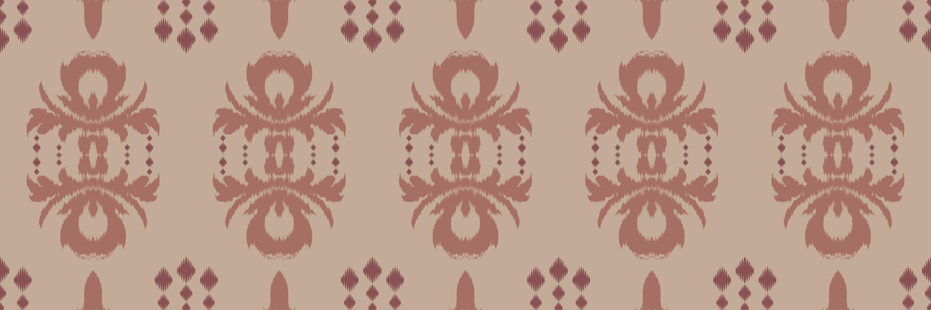 ikkat o ikat diamante batik textil patrón sin costuras diseño vectorial digital para imprimir saree kurti borneo borde de tela símbolos de pincel muestras de algodón vector