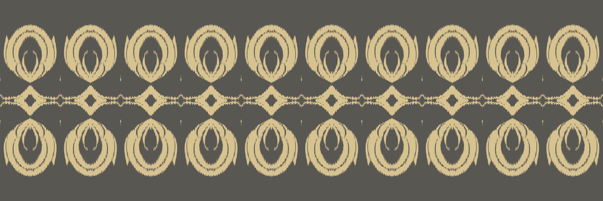 batik textil motivo ikat diseño de patrones sin fisuras diseño vectorial digital para imprimir sari kurti borde de tela símbolos de pincel muestras de algodón vector
