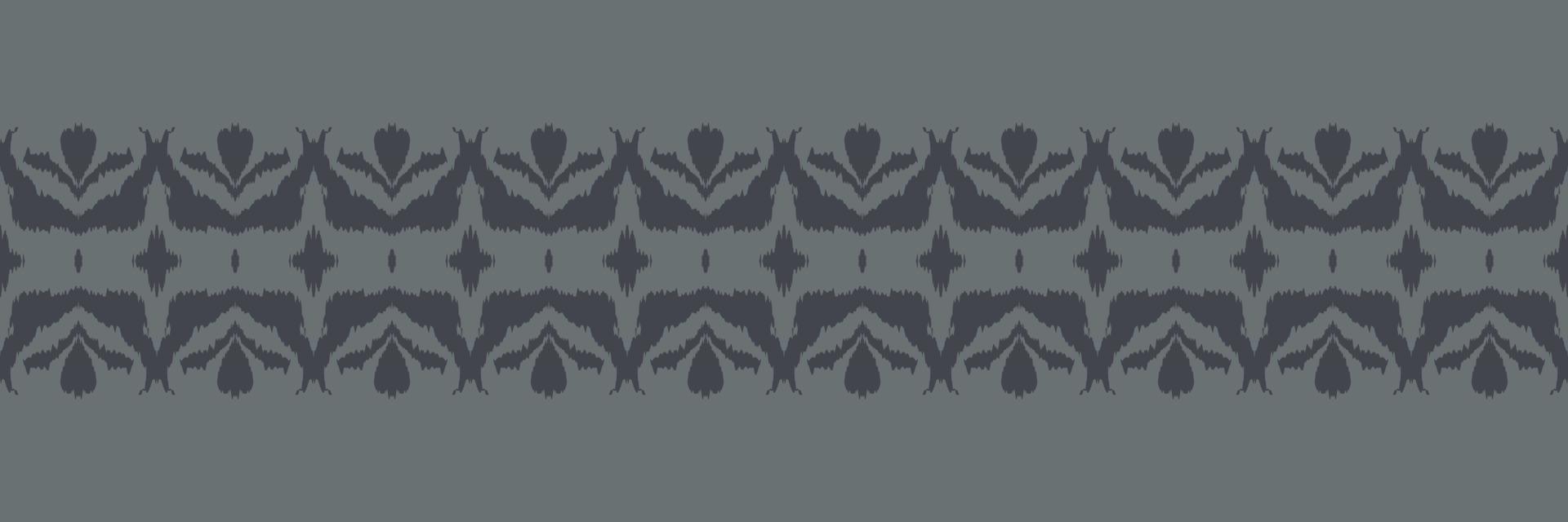 Ikat floral tribal art Seamless Pattern. Ethnic Geometric Batik Ikkat Digital vector textile Design for Prints Fabric saree Mughal brush symbol Swaths texture Kurti Kurtis Kurtas