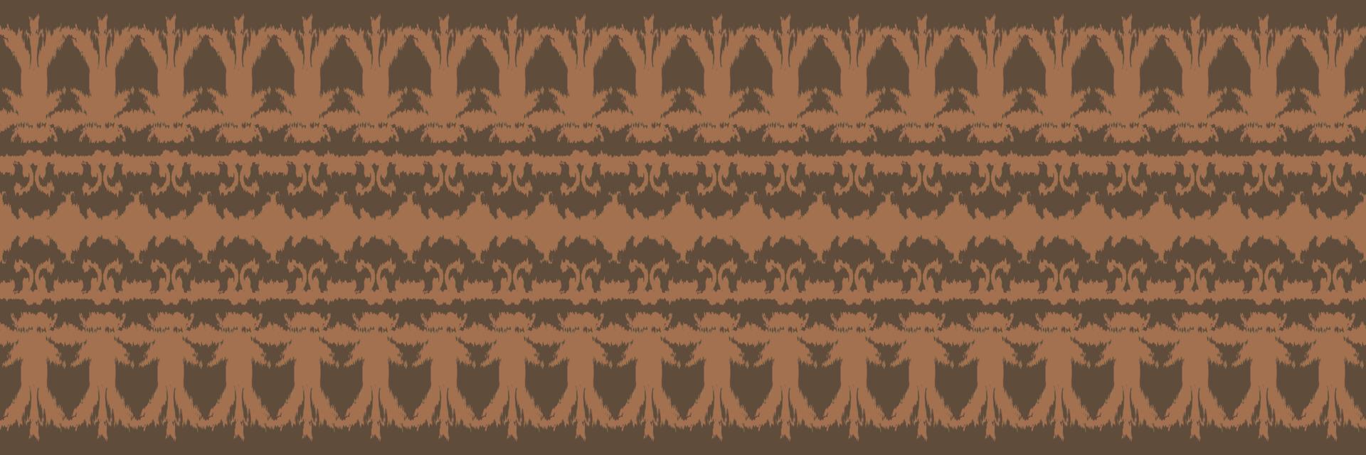 Batik Textile Ikkat or ikat diamond seamless pattern digital vector design for Print saree Kurti Borneo Fabric border brush symbols swatches designer