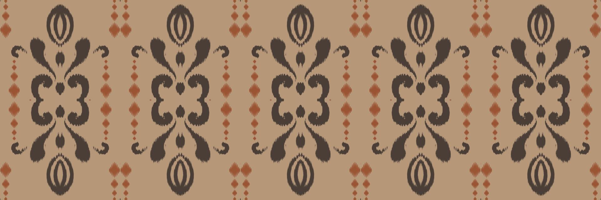 Batik Textile ikat diamond seamless pattern digital vector design for Print saree Kurti Borneo Fabric border brush symbols swatches designer