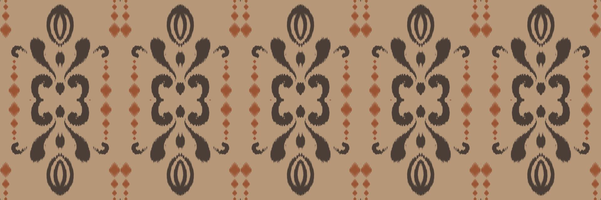 Batik Textile ikat diamond seamless pattern digital vector design for Print saree Kurti Borneo Fabric border brush symbols swatches designer