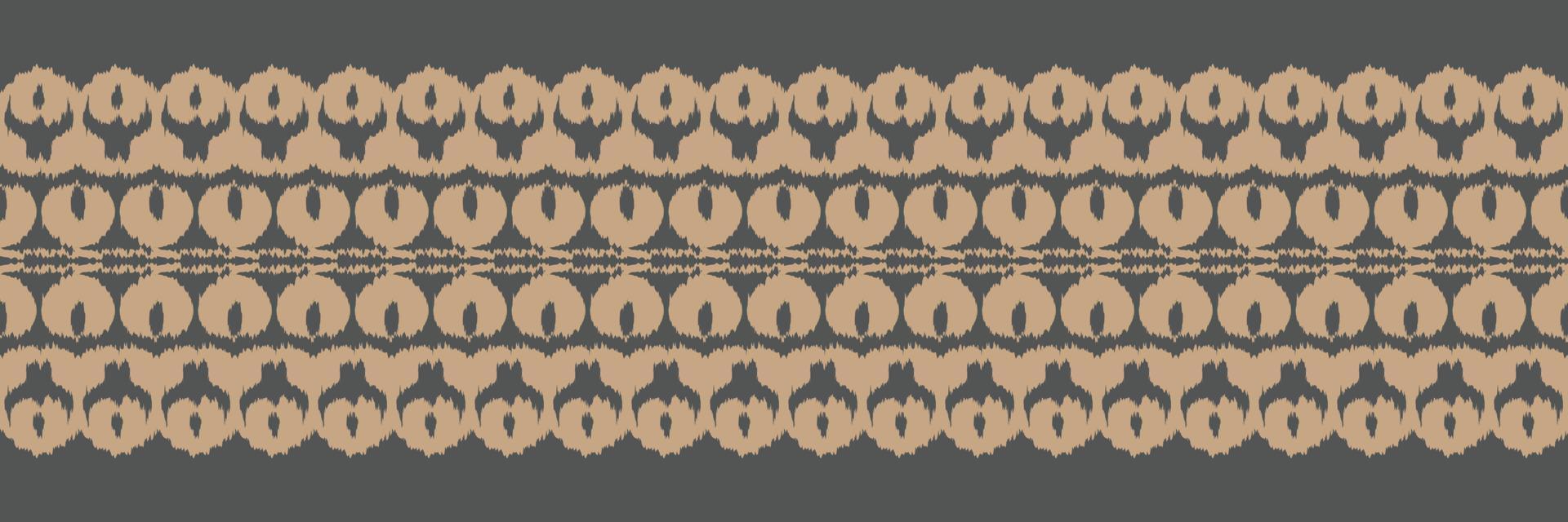 batik textil ikkat o ikat diseño de patrones sin fisuras diseño vectorial digital para imprimir saree kurti borneo borde de tela símbolos de pincel diseñador de muestras vector