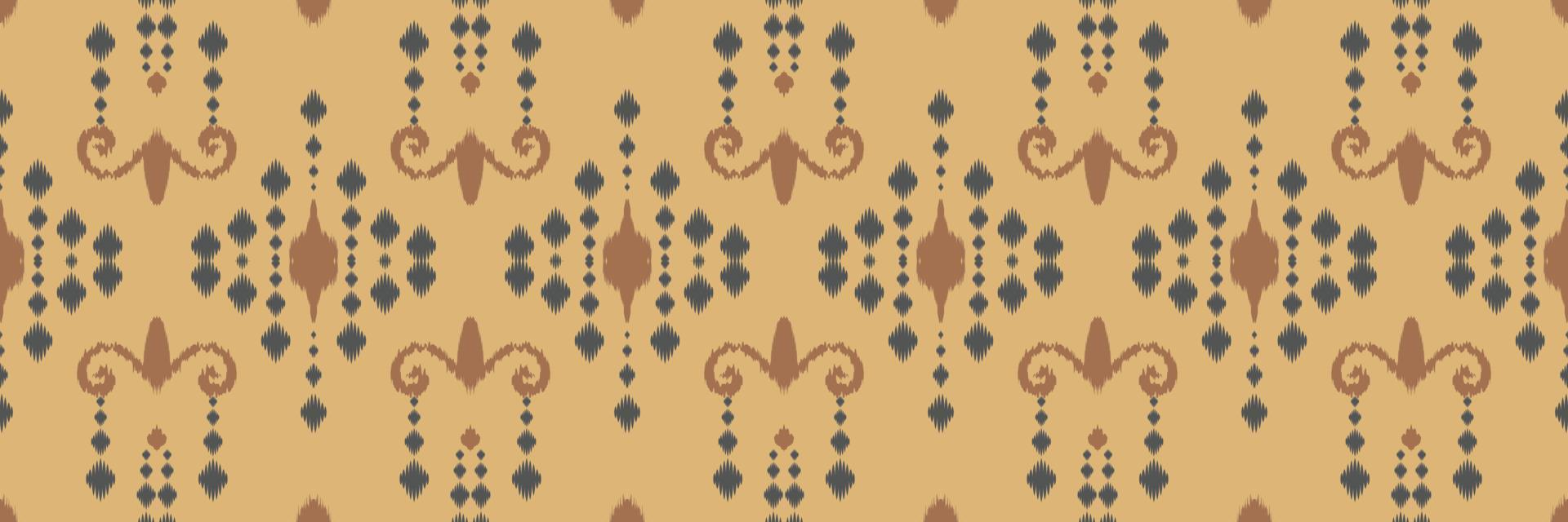 Batik Textile ikat damask seamless pattern digital vector design for Print saree Kurti Borneo Fabric border brush symbols swatches designer