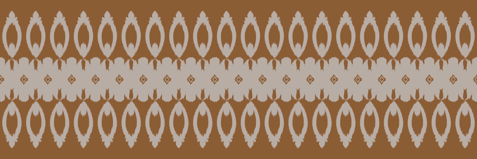 Batik Textile Ikkat or ikat diamond seamless pattern digital vector design for Print saree Kurti Borneo Fabric border brush symbols swatches stylish