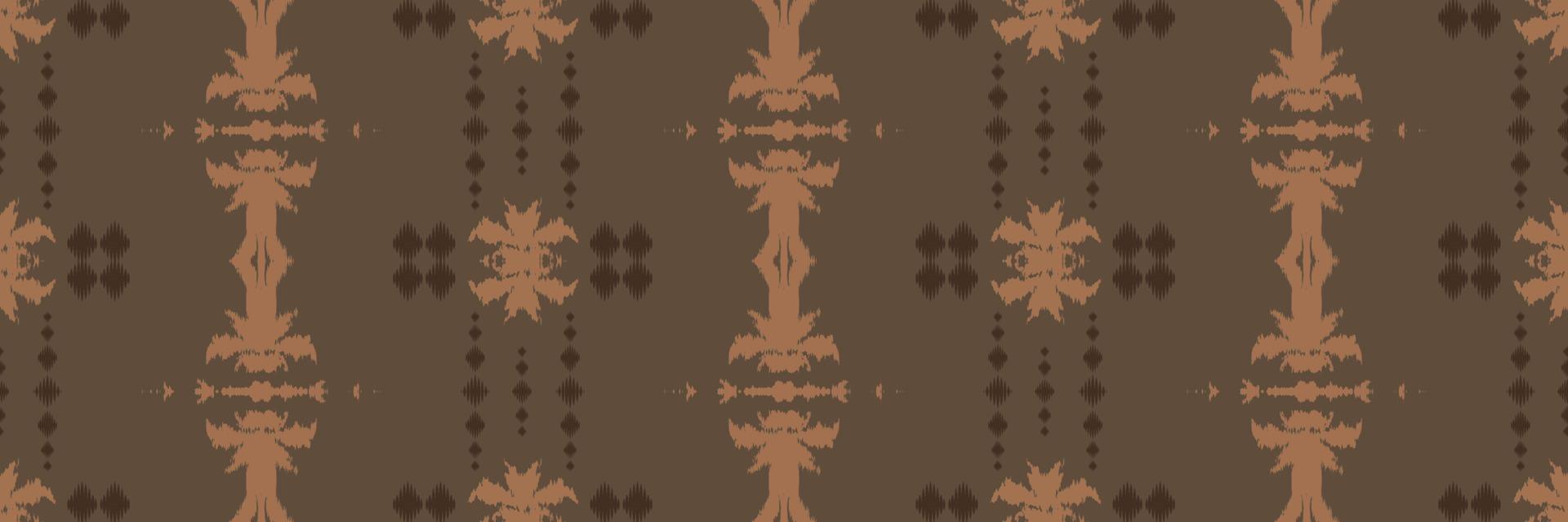 Batik Textile Ikkat or ikat diamond seamless pattern digital vector design for Print saree Kurti Borneo Fabric border brush symbols swatches designer