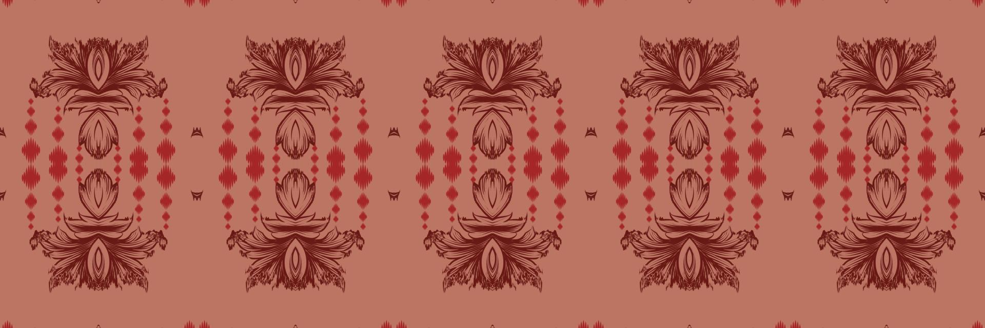 ikkat o ikat imprime batik textil patrón sin costuras diseño de vector digital para imprimir saree kurti borneo borde de tela símbolos de pincel muestras ropa de fiesta