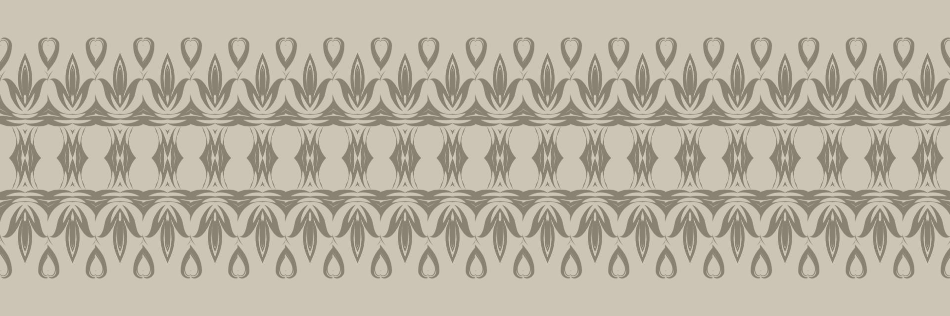Batik Textile Ikkat or ikat print seamless pattern digital vector design for Print saree Kurti Borneo Fabric border brush symbols swatches designer