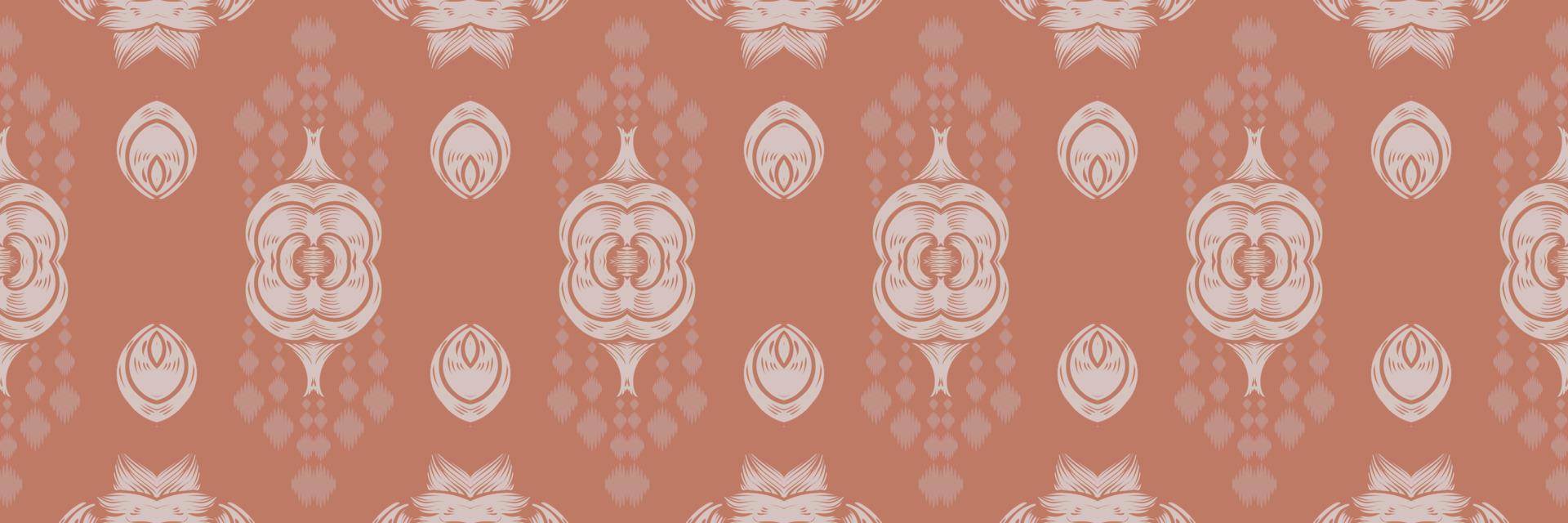 Motif ikat fabric batik textile seamless pattern digital vector design for Print saree Kurti Borneo Fabric border brush symbols swatches designer