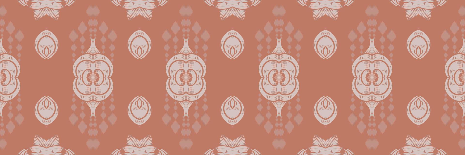 Motif ikat fabric batik textile seamless pattern digital vector design for Print saree Kurti Borneo Fabric border brush symbols swatches designer