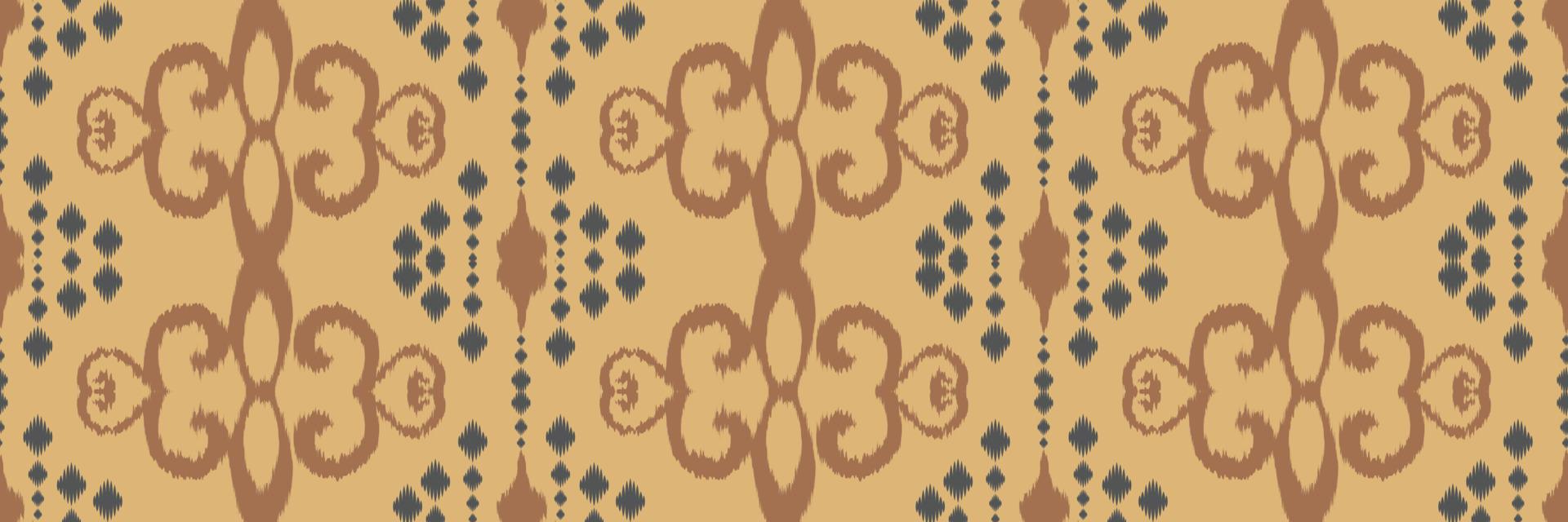 Batik Textile Motif ikat stripes seamless pattern digital vector design for Print saree Kurti Borneo Fabric border brush symbols swatches party wear