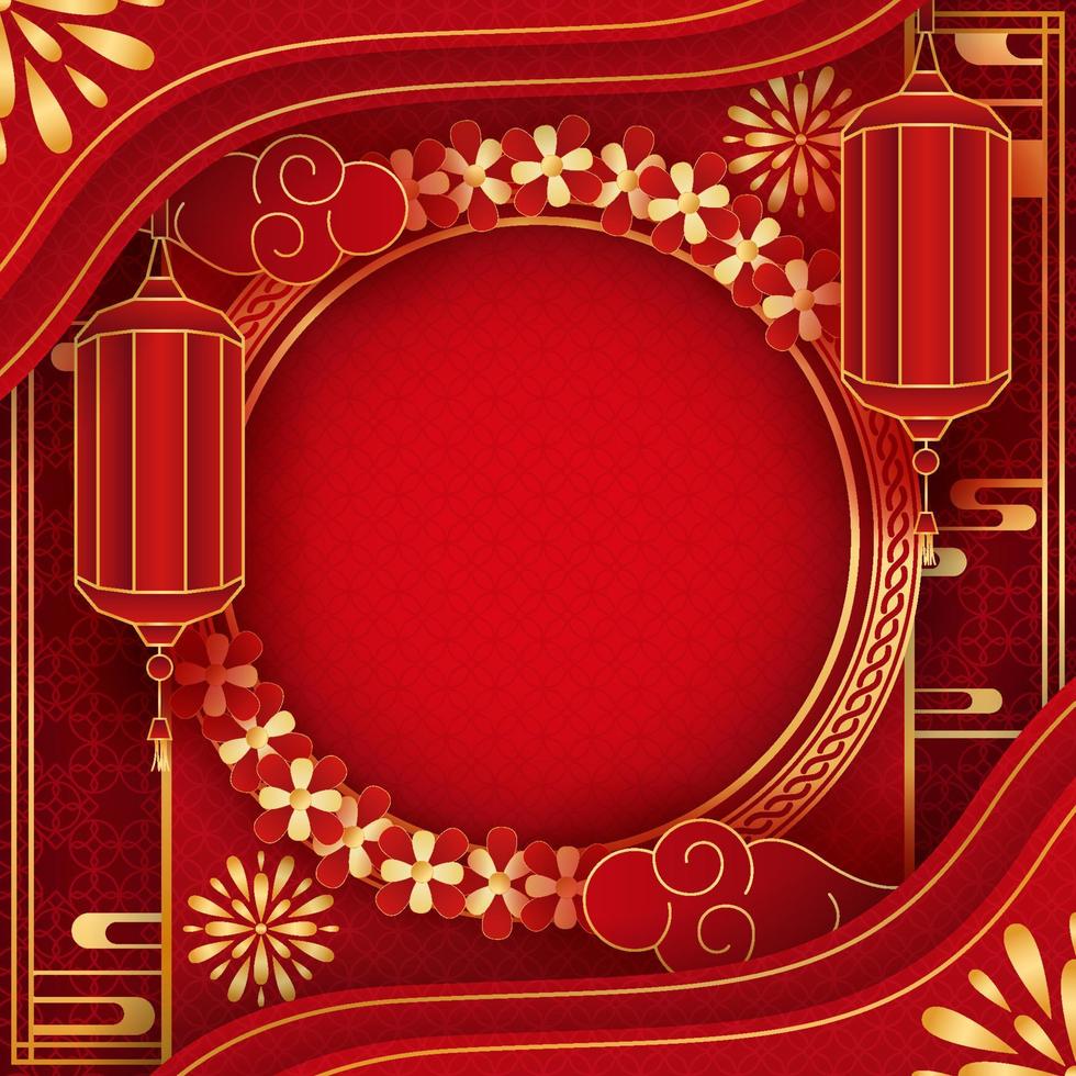 Chinese New Year Background vector