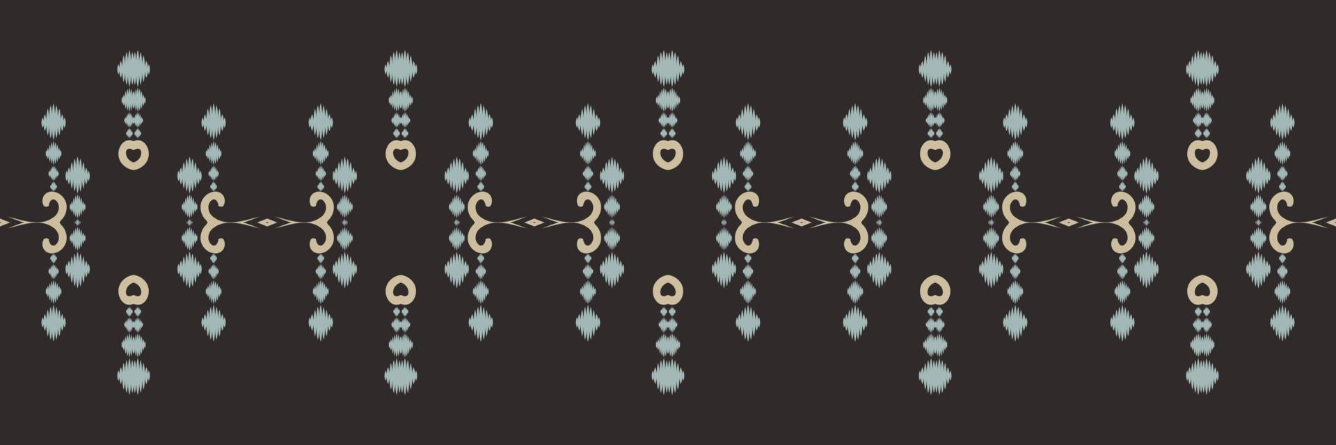 Batik Textile Motif ikat Aztec seamless pattern digital vector design for Print saree Kurti Borneo Fabric border brush symbols swatches designer
