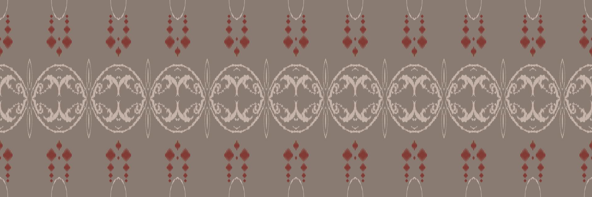 Batik Textile Filipino ikat seamless pattern digital vector design for Print saree Kurti Borneo Fabric border brush symbols swatches party wear