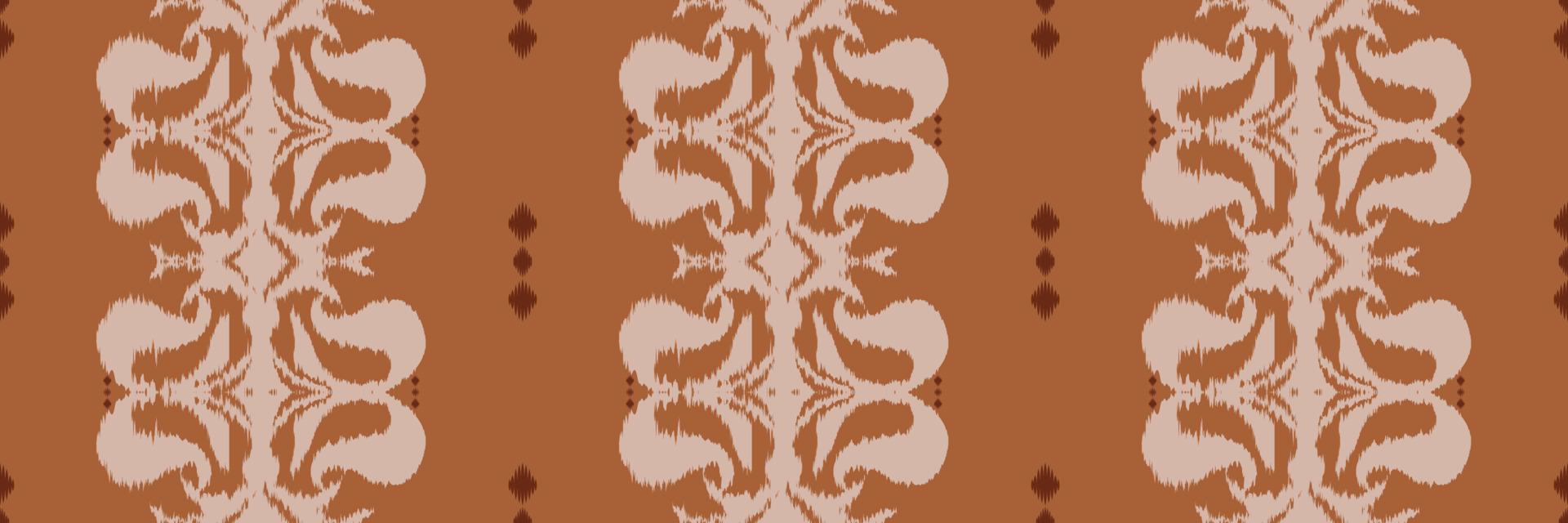 Batik Textile Ethnic ikat damask seamless pattern digital vector design for Print saree Kurti Borneo Fabric border brush symbols swatches designer