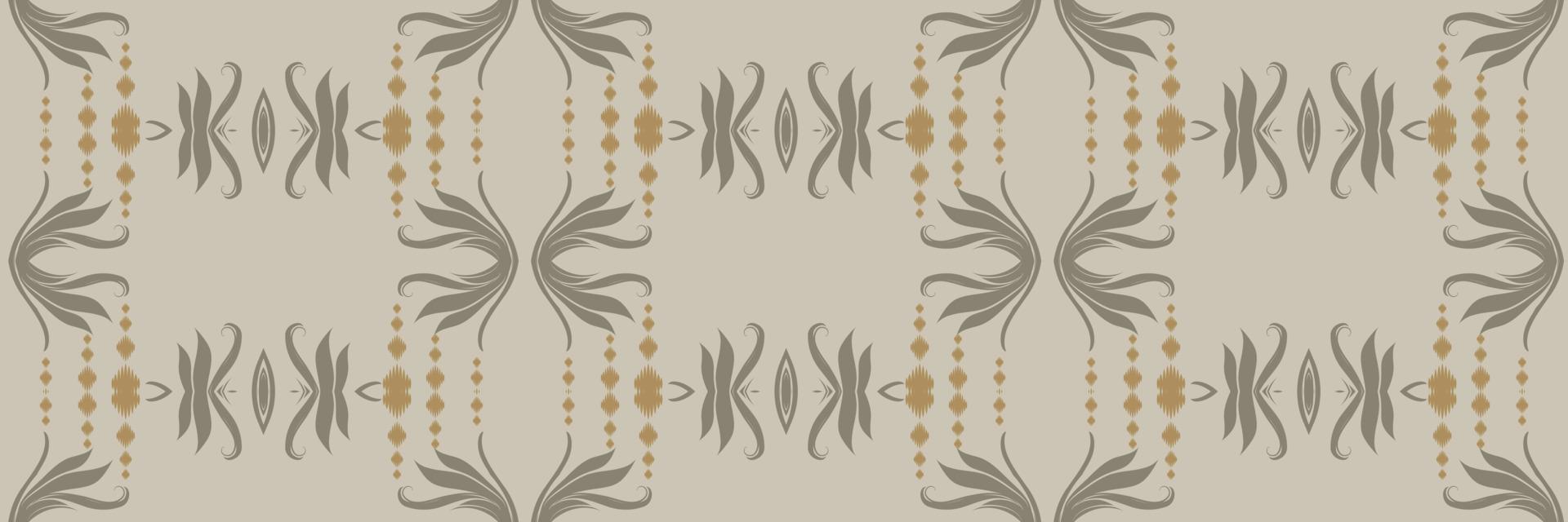 Batik Textile Motif ikat designs seamless pattern digital vector design for Print saree Kurti Borneo Fabric border brush symbols swatches designer