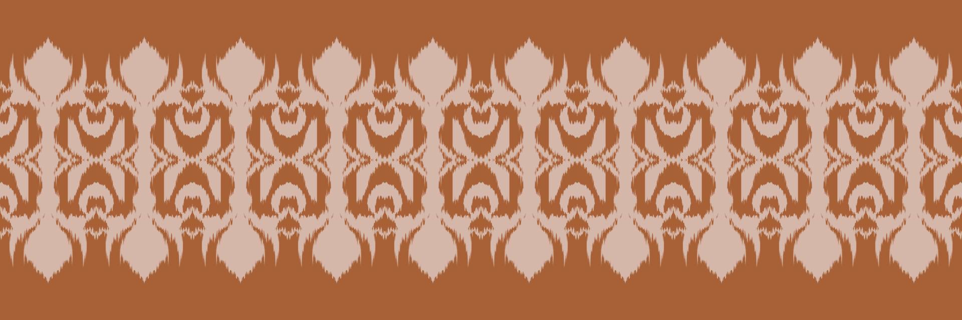 Batik Textile ikat print seamless pattern digital vector design for Print saree Kurti Borneo Fabric border brush symbols swatches designer