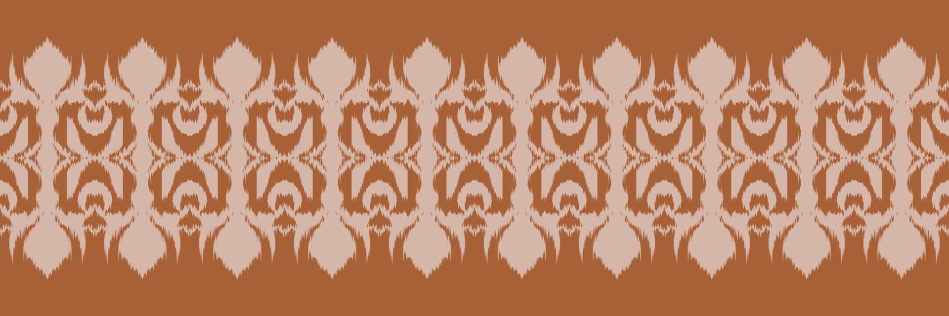 Batik Textile ikat print seamless pattern digital vector design for Print saree Kurti Borneo Fabric border brush symbols swatches designer