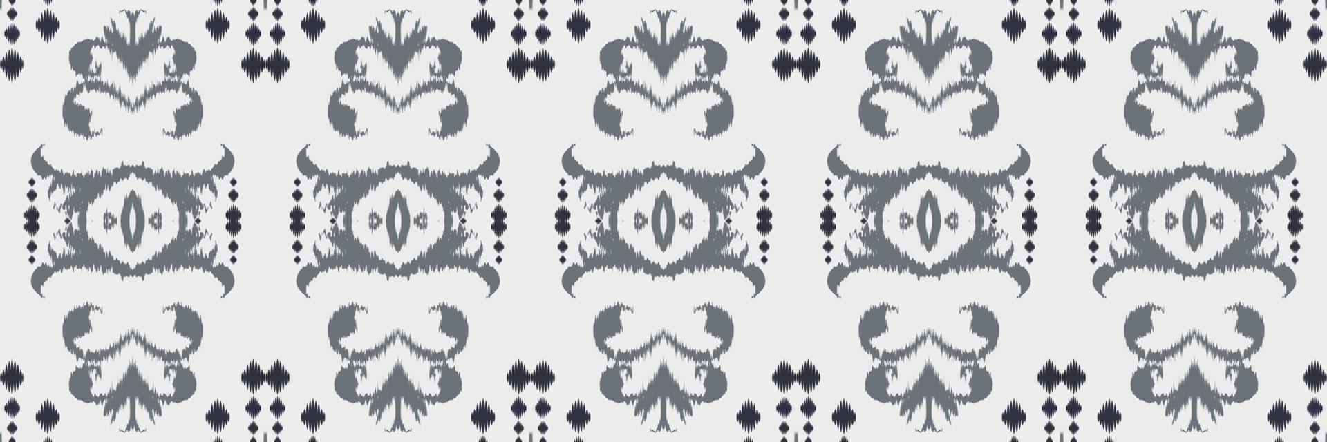 Batik Textile ikat designs seamless pattern digital vector design for Print saree Kurti Borneo Fabric border brush symbols swatches designer