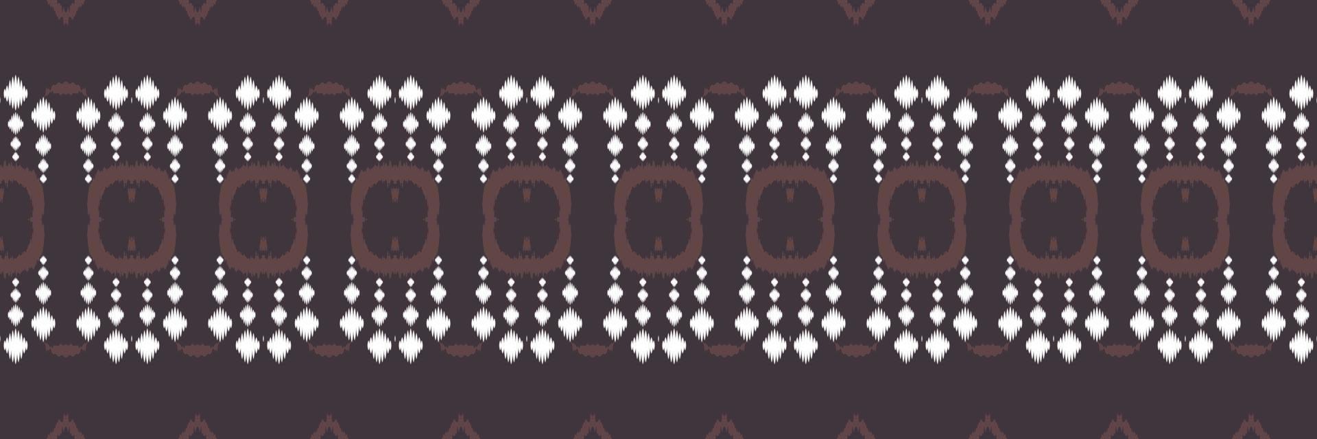 Ikat seamless tribal chevron Seamless Pattern. Ethnic Geometric Ikkat Batik Digital vector textile Design for Prints Fabric saree Mughal brush symbol Swaths texture Kurti Kurtis Kurtas