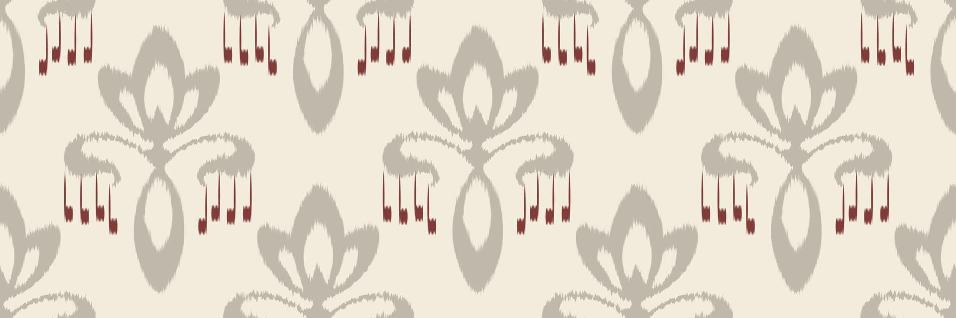 bordado escandinavo de damasco ikat, África tribal sin costuras ikat, diseño asiático textil digital diseño asiático arte antiguo para estampados tela saree mughal franjas textura kurti kurtis kurtas vector