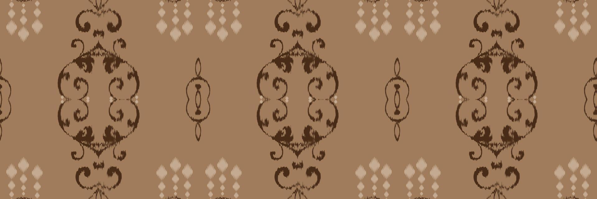 Motif ikat diamond batik textile seamless pattern digital vector design for Print saree Kurti Borneo Fabric border brush symbols swatches designer
