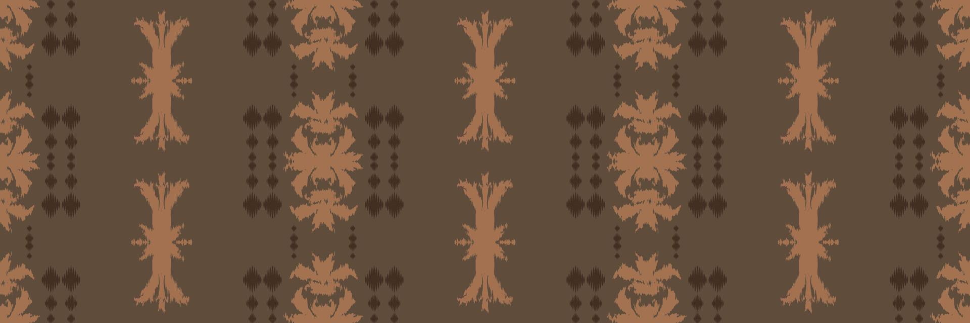 Batik Textile Motif African ikat seamless pattern digital vector design for Print saree Kurti Borneo Fabric border brush symbols swatches designer