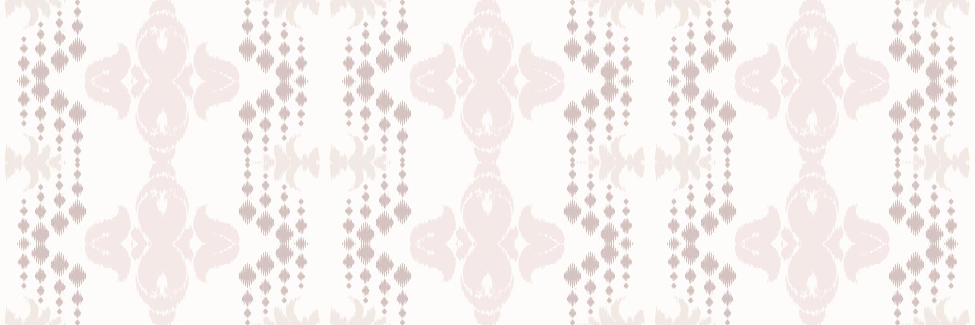 Batik Textile Ikkat or ikat stripe seamless pattern digital vector design for Print saree Kurti Borneo Fabric border brush symbols swatches designer