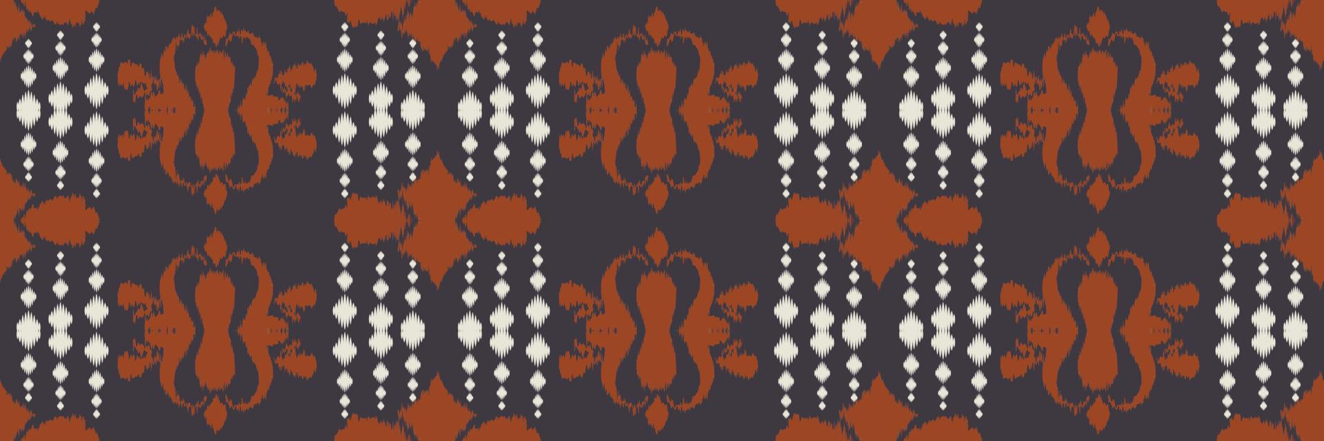 Batik Textile Motif ikat stripe seamless pattern digital vector design for Print saree Kurti Borneo Fabric border brush symbols swatches party wear